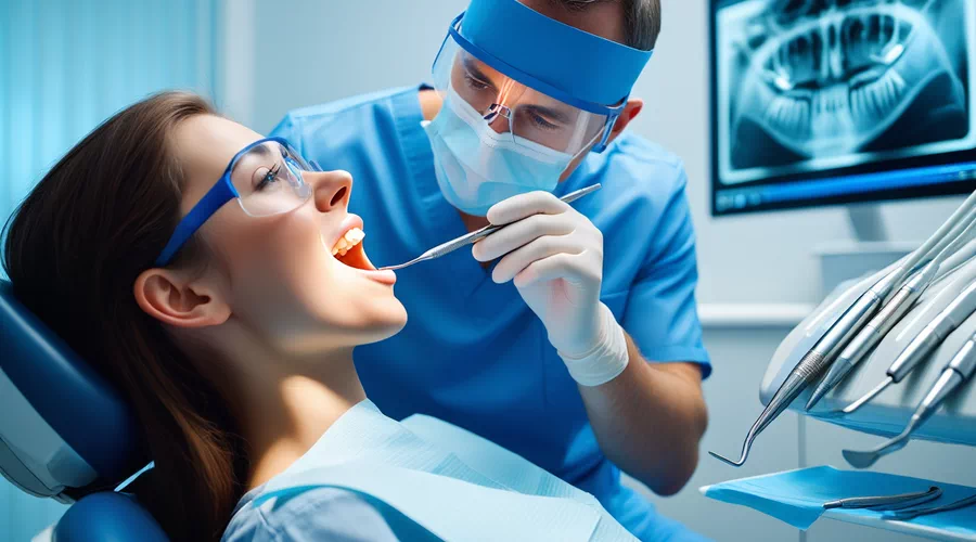 What happens after a tooth extraction
